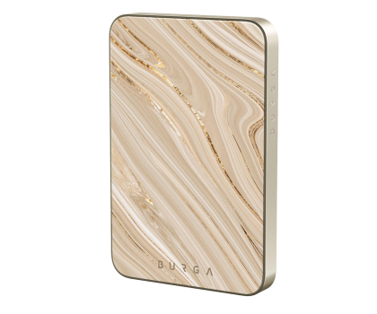 Powerbank Burga Full Glam Gold Magnetic Power Bank 5000